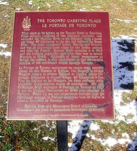 Carrying Place Plaque